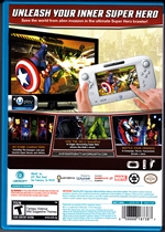 Nintendo Wii U Marvel Avengers Battle for Earth Back CoverThumbnail